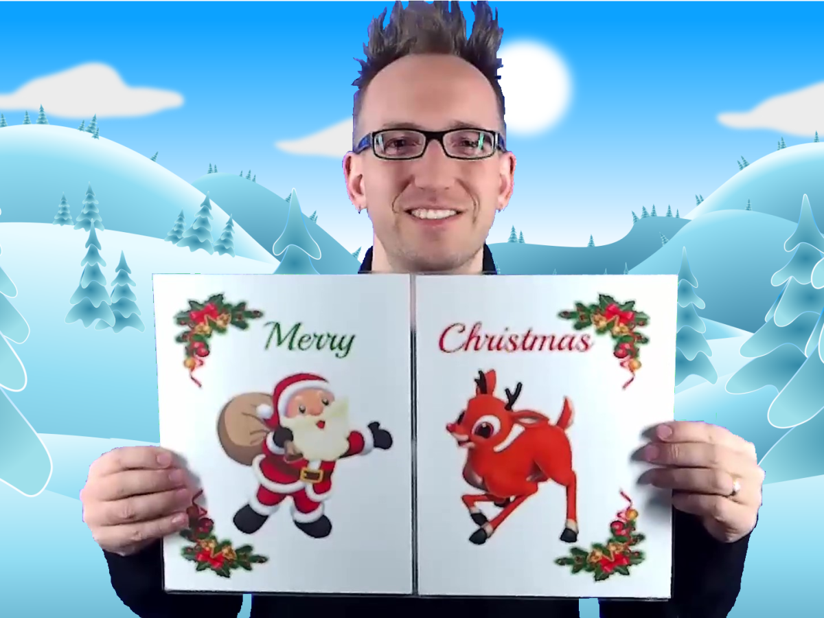Christmas Card Monte